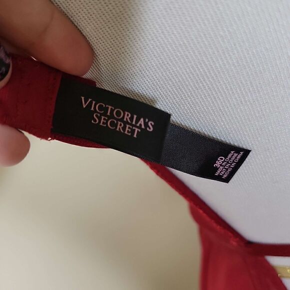 Victorias Secret Lace Sheer Underwire Corset Top With Garter Tabs 36D - Picture 5 of 15